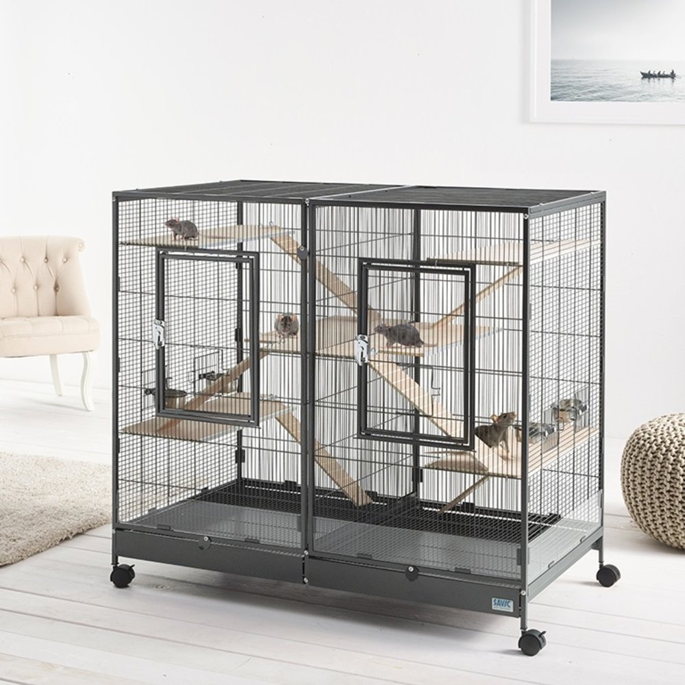 Savic Tasmania 120 Knaagdiervilla XXL Savic Tasmania 120 Knaagdiervilla XXL