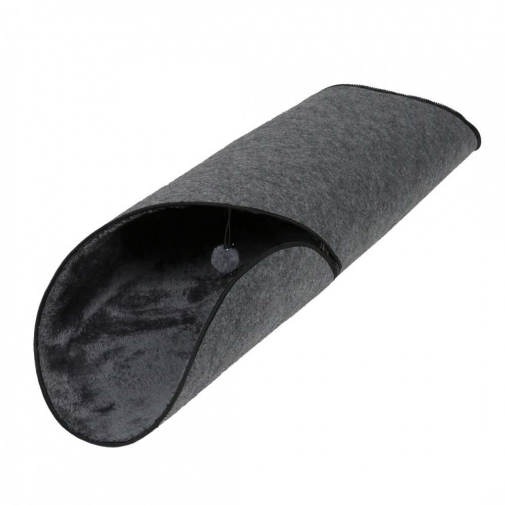 EBI Hazel Katten Speeltunnel antraciet 108 cm
