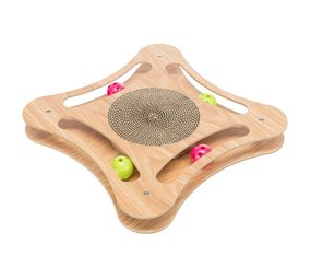 Trixie Krabkarton met Houten Frame