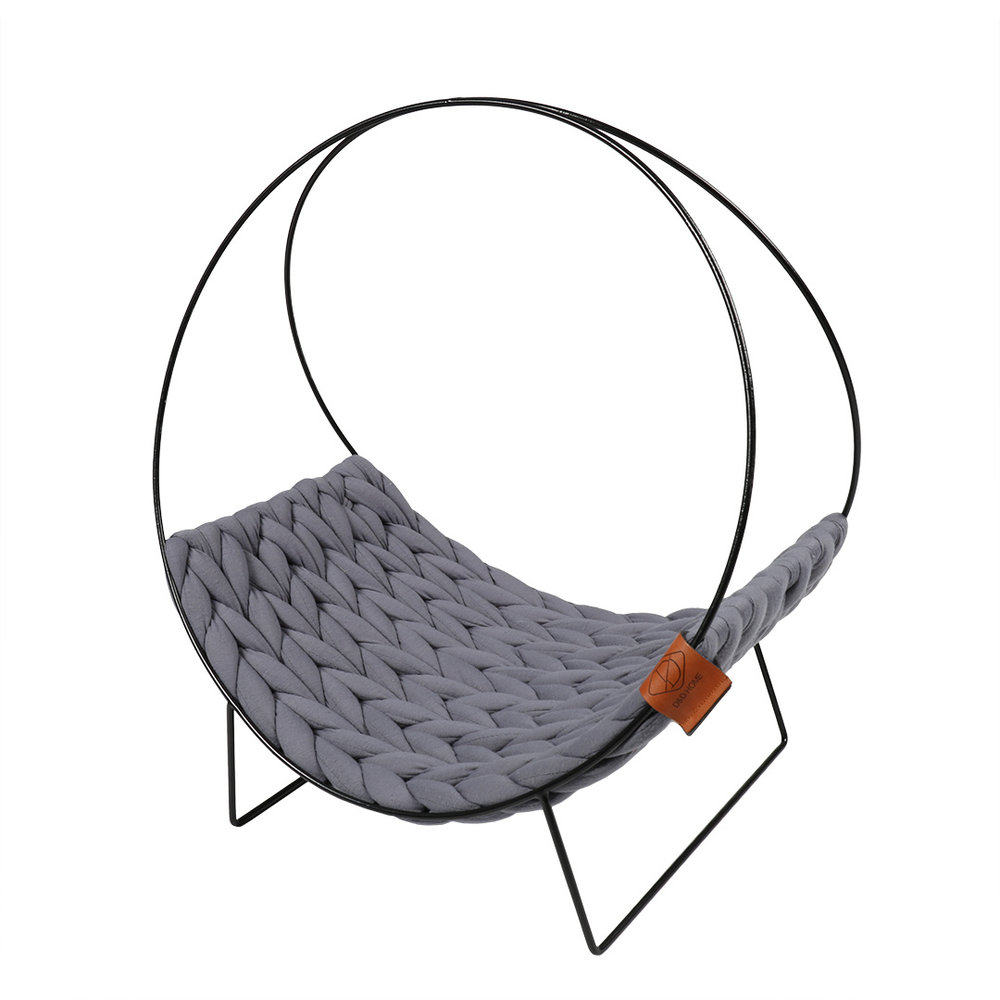 D&D Quincy Kattenbed grijs D&D Quincy Kattenbed grijs