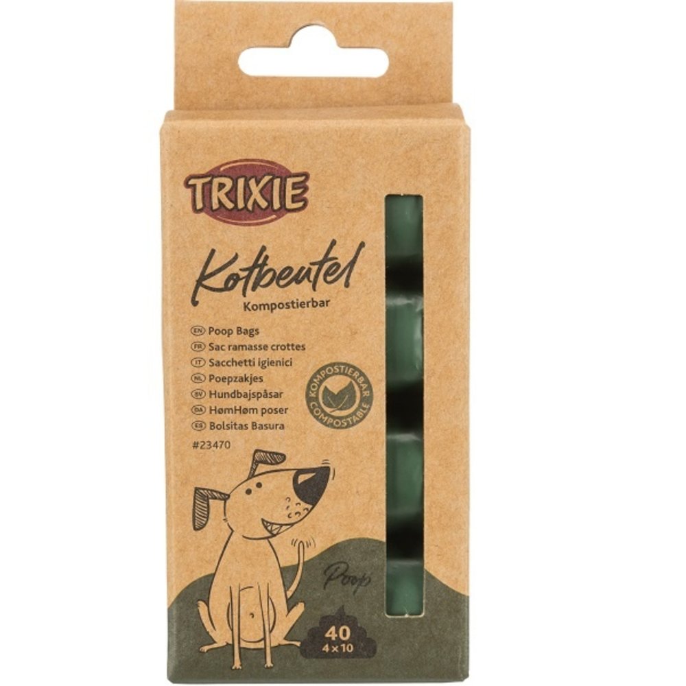Trixie Poepzakjes van Maïsmeel Composteerbaar Trixie Poepzakjes van Maïsmeel Composteerbaar