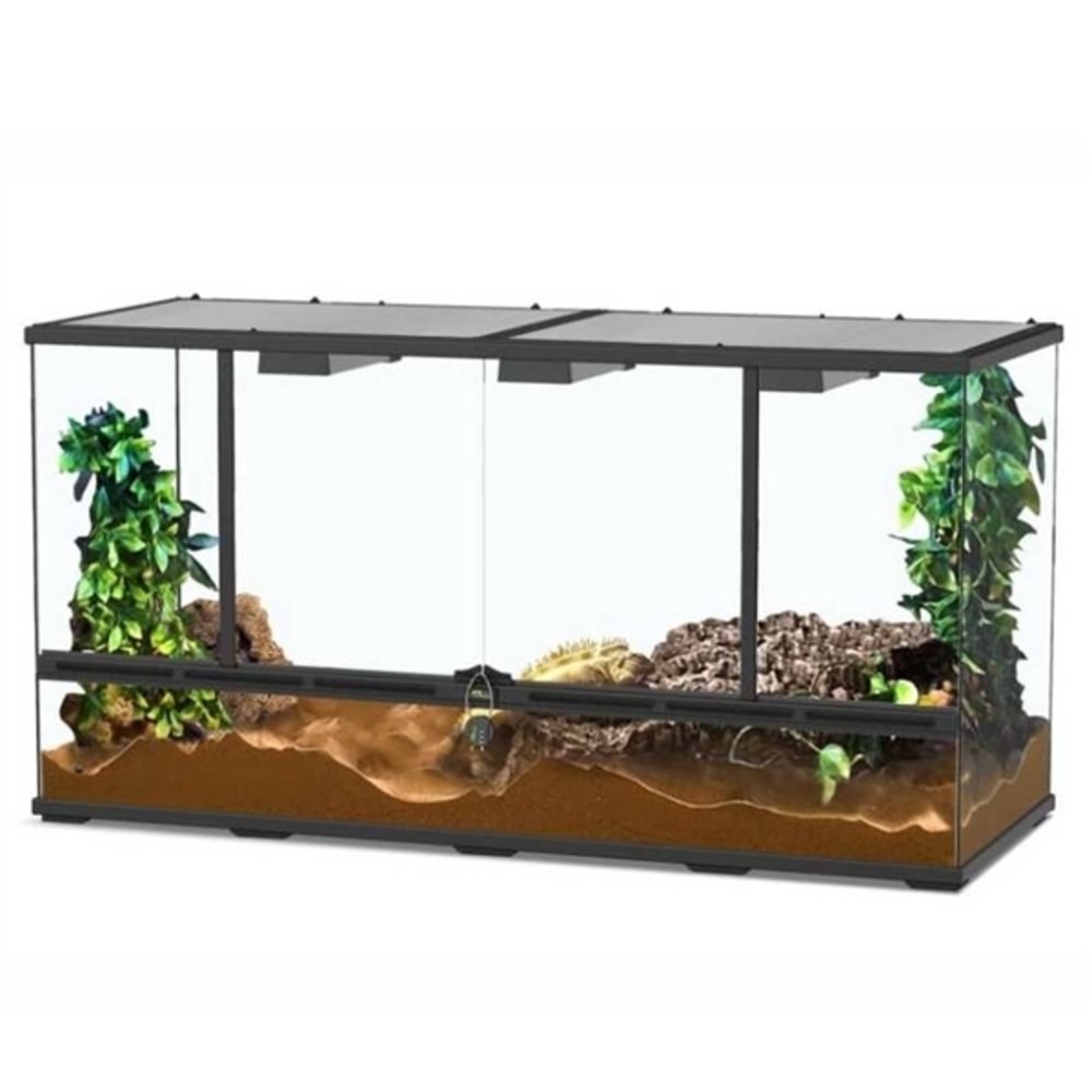 Aquatlantis Smart Line Terrarium zwart 118 x 45 x 60 cm Aquatlantis Smart Line Terrarium zwart 118 x 45 x 60 cm