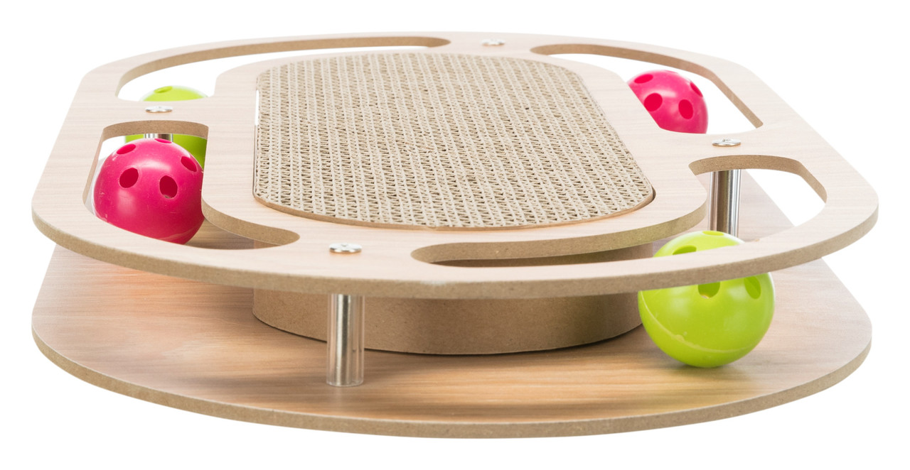 Trixie Krabkarton met Houten Frame ovaal