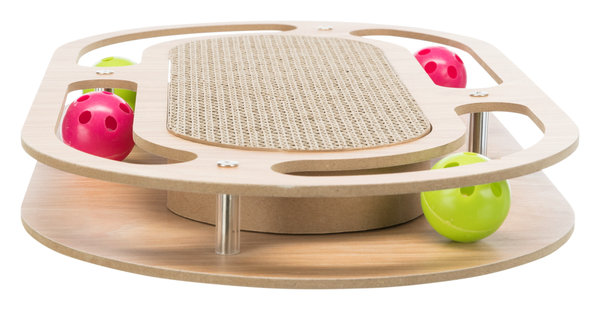 Trixie Krabkarton met Houten Frame ovaal