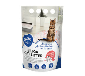 Duvo+ Silica Kattenbakvulling Bloemen 5 Liter Duvo+ Silica Kattenbakvulling Bloemen 5 Liter