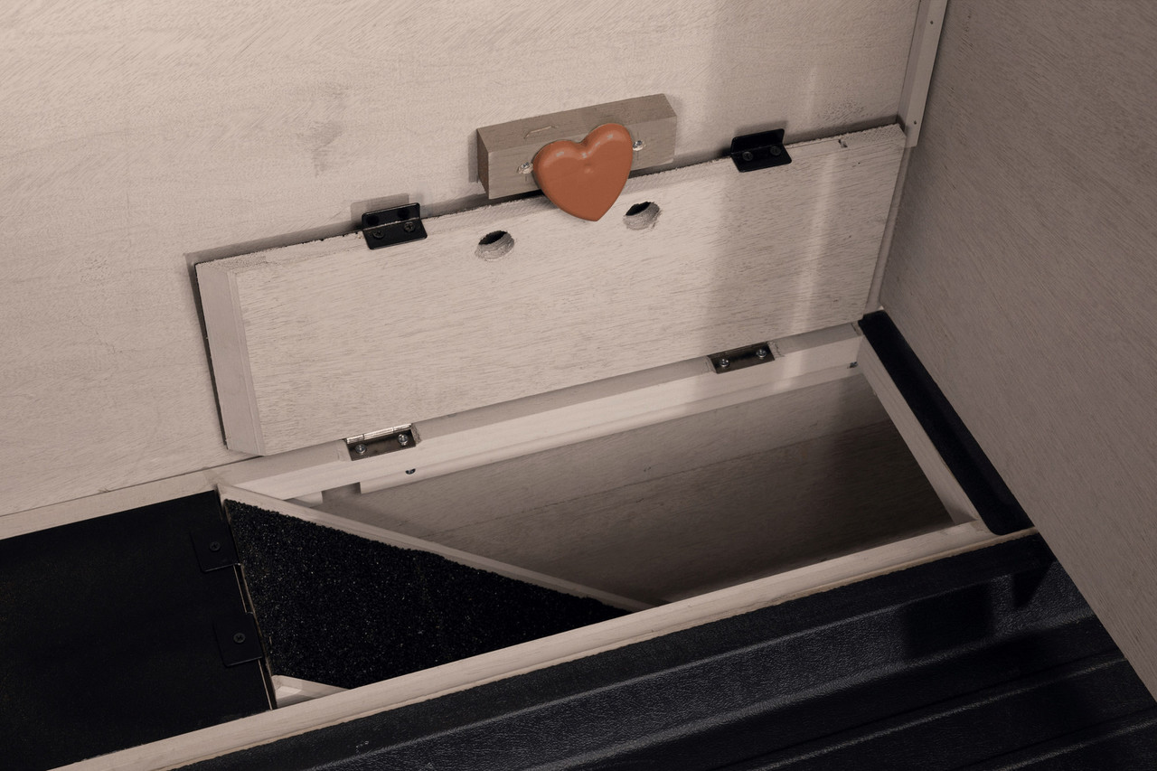 Trixie Konijnenhok Dubbel met Isolatie grijs/wit