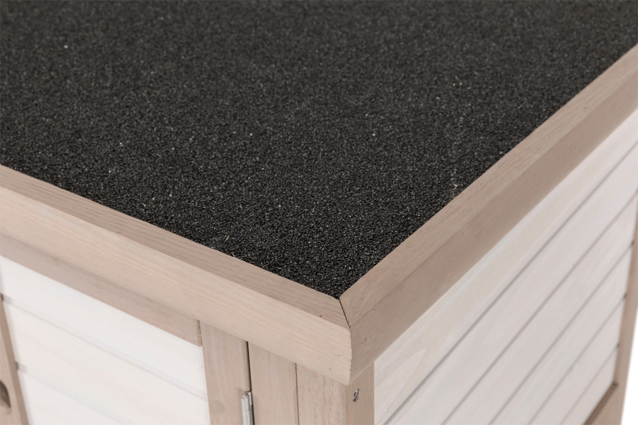 Trixie Konijnenhok Dubbel met Isolatie grijs/wit