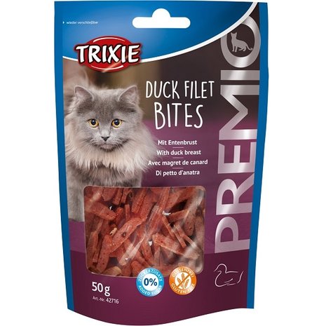 Trixie Kattensnack Premio Duck Filet Bites