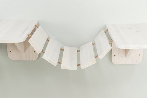 Trixie Klim en Klauter Ladder Wandmontage Wit Trixie Klim en Klauter Ladder Wandmontage Wit