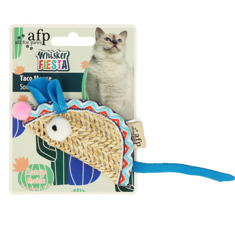 All For Paws Kattenspeeltje Catnip Taco Mouse All For Paws Kattenspeeltje Catnip Taco Mouse
