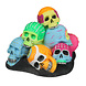 Aqua Della Glow in the Dark Schedels Stapel Aqua Della Glow in the Dark Schedels Stapel