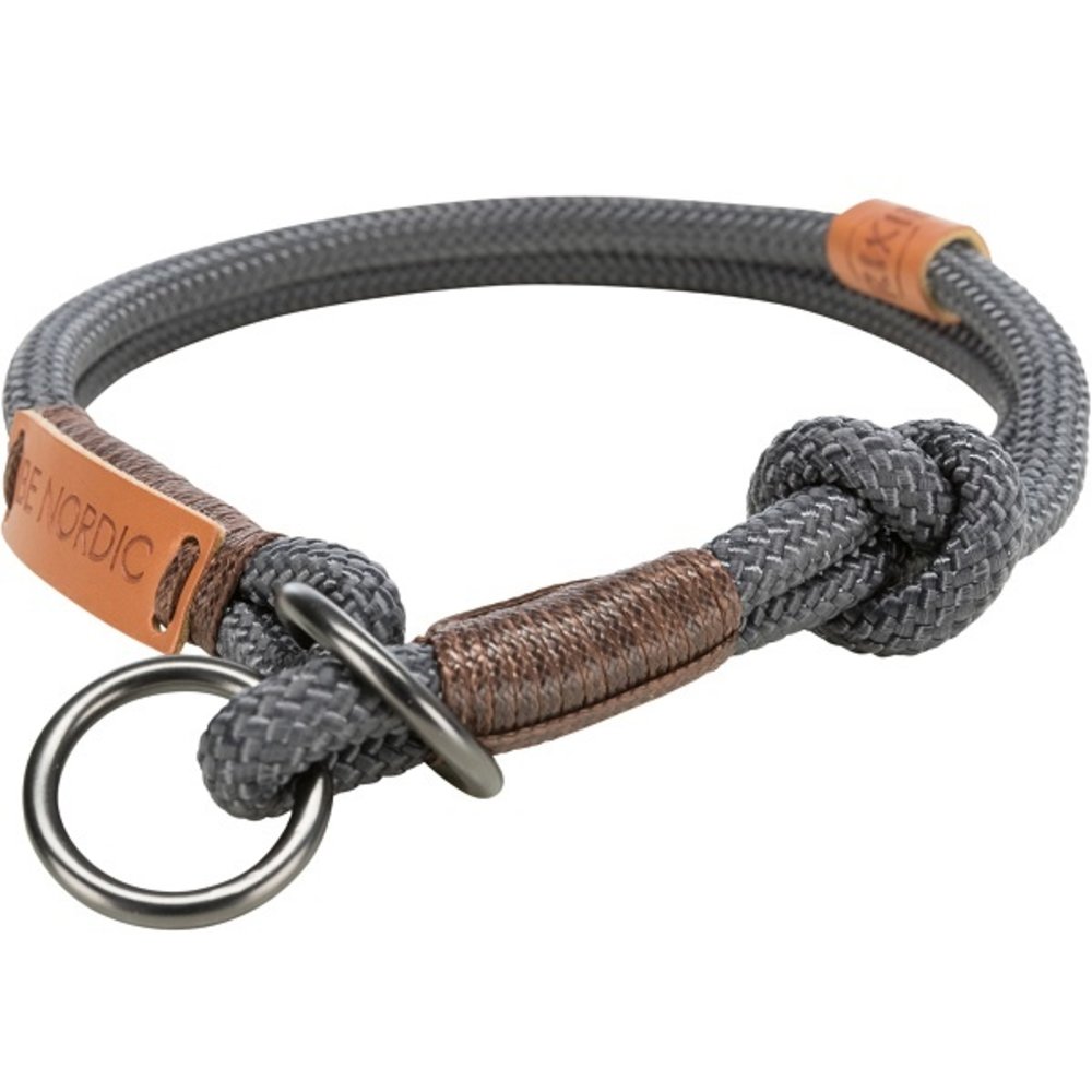 Trixie Be Nordic Anti-Trek Halsband donkergrijs