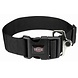 Trixie Premium Halsband zwart Trixie Premium Halsband zwart