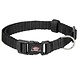 Trixie Premium Halsband zwart Trixie Premium Halsband zwart