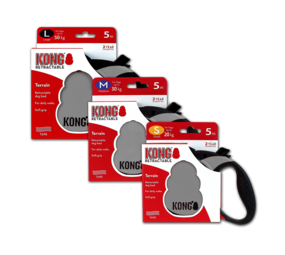 KONG Rollijn Terrain Grijs 5 meter KONG Rollijn Terrain Grijs 5 meter