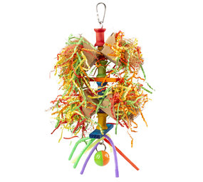 Duvo+ Kleurrijke Houten Shredder met Snippers Duvo+ Kleurrijke Houten Shredder met Snippers