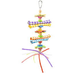 Duvo+ Kleurrijke Hanger met Plastieke Speeltjes Duvo+ Kleurrijke Hanger met Plastieke Speeltjes