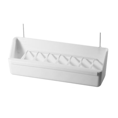 Pets Gifts Voliere Eetbak met Rooster wit