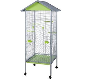 Voltrega Metalen Voliere 440 grijs/groen