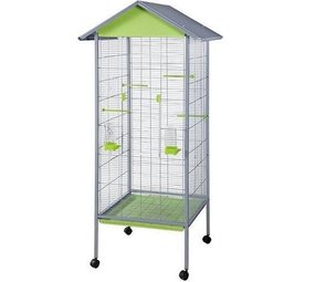 Voltrega Metalen Voliere 445 grijs/groen