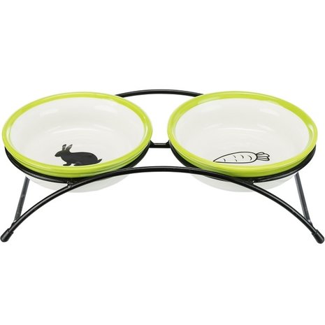 Trixie Voer/water Set voor Konijn Trixie Voer/water Set voor Konijn