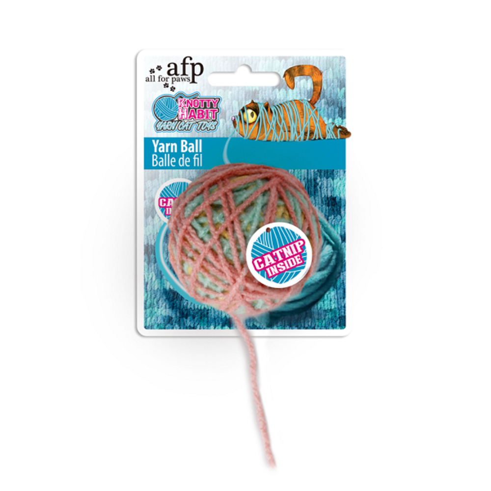 All For Paws Kattenspeeltje Knotty Habit Yarn Ball All For Paws Kattenspeeltje Knotty Habit Yarn Ball