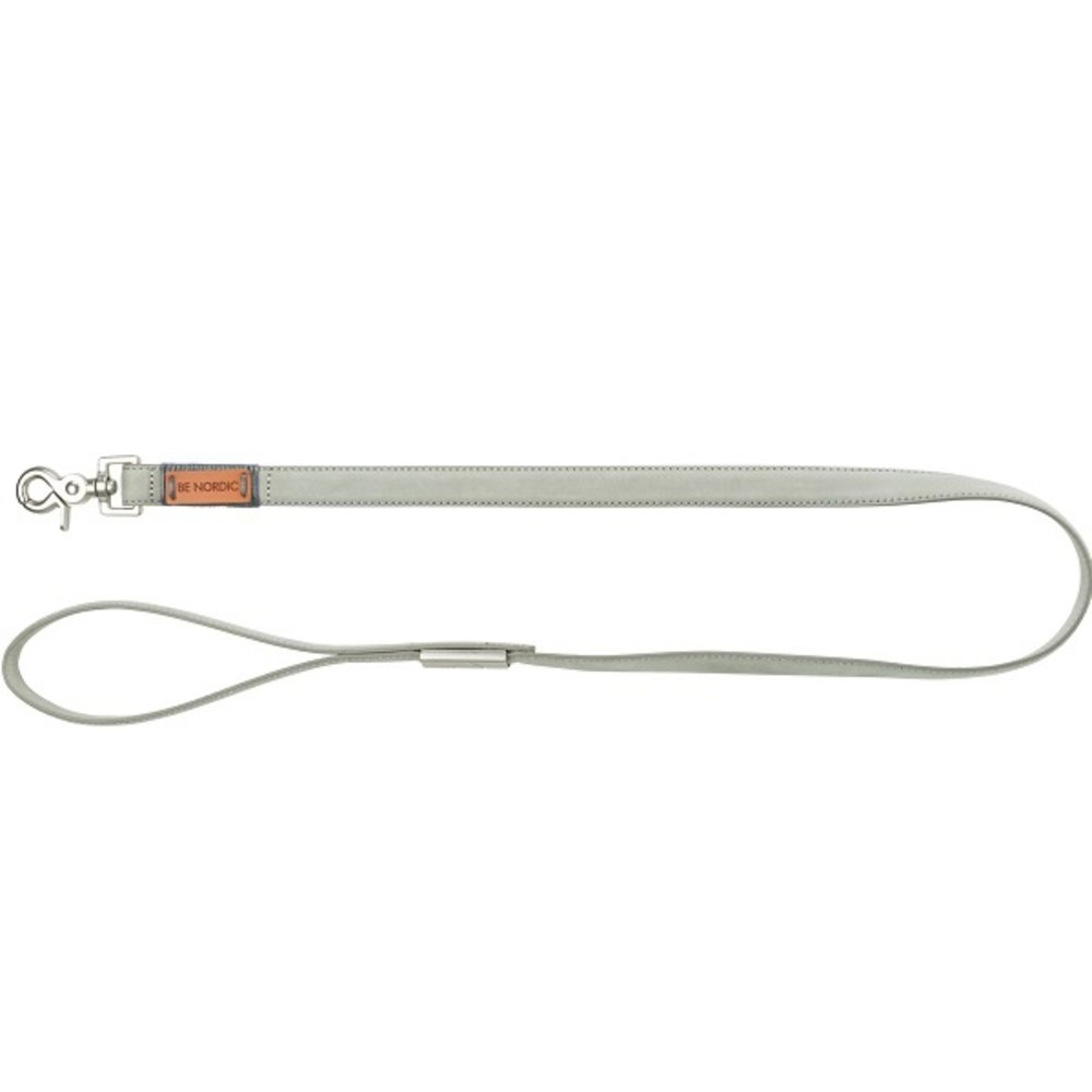 Trixie Be Nordic Leren riem lichtgrijs Trixie Be Nordic Leren riem lichtgrijs