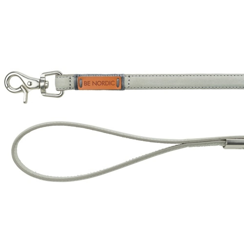 Trixie Be Nordic Leren riem lichtgrijs Trixie Be Nordic Leren riem lichtgrijs