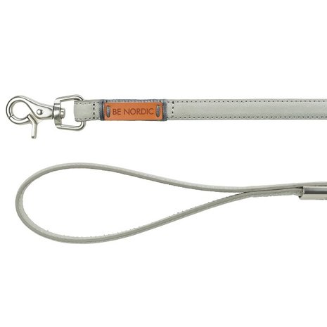 Trixie Be Nordic Leren riem lichtgrijs Trixie Be Nordic Leren riem lichtgrijs