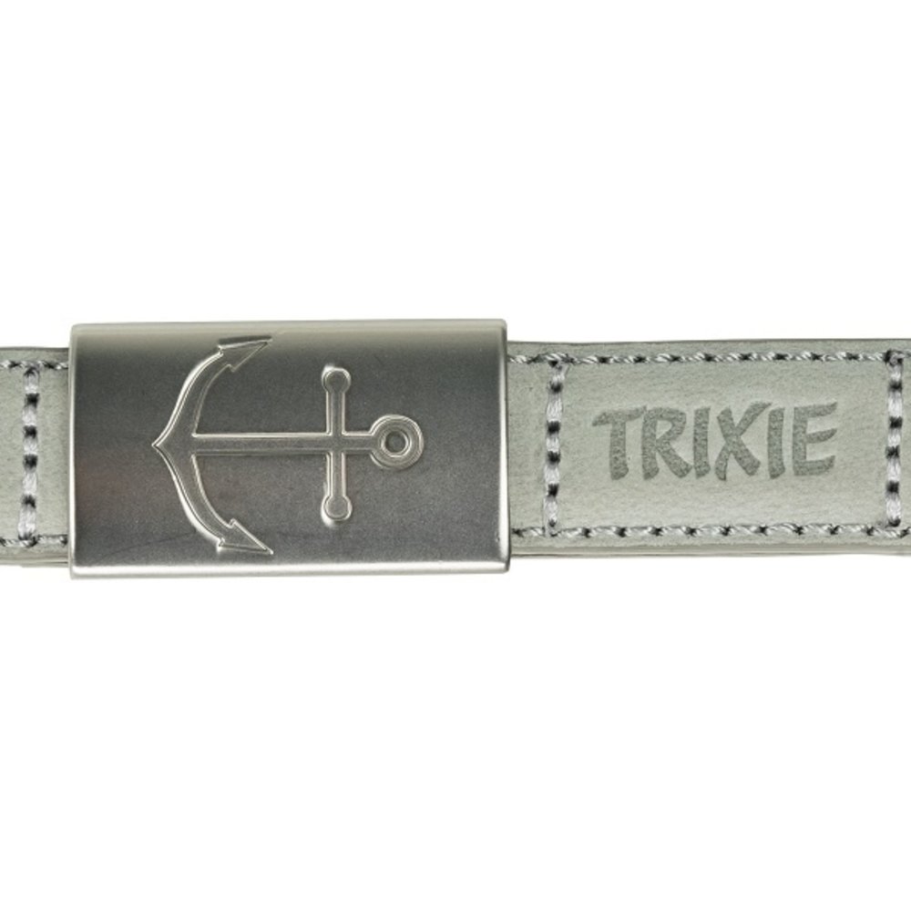 Trixie Be Nordic Leren riem lichtgrijs Trixie Be Nordic Leren riem lichtgrijs