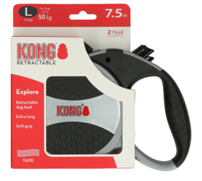 KONG Rollijn Explorer Grijs 7,5 Meter KONG Rollijn Explorer Grijs 7,5 Meter