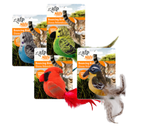 All For Paws Naturel Bouncing Bird All For Paws Naturel Bouncing Bird