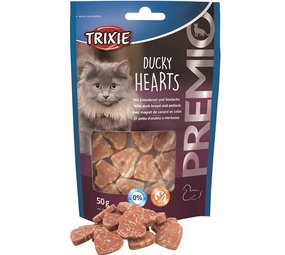 Trixie Kattensnack Premio Ducky Hearts Trixie Kattensnack Premio Ducky Hearts