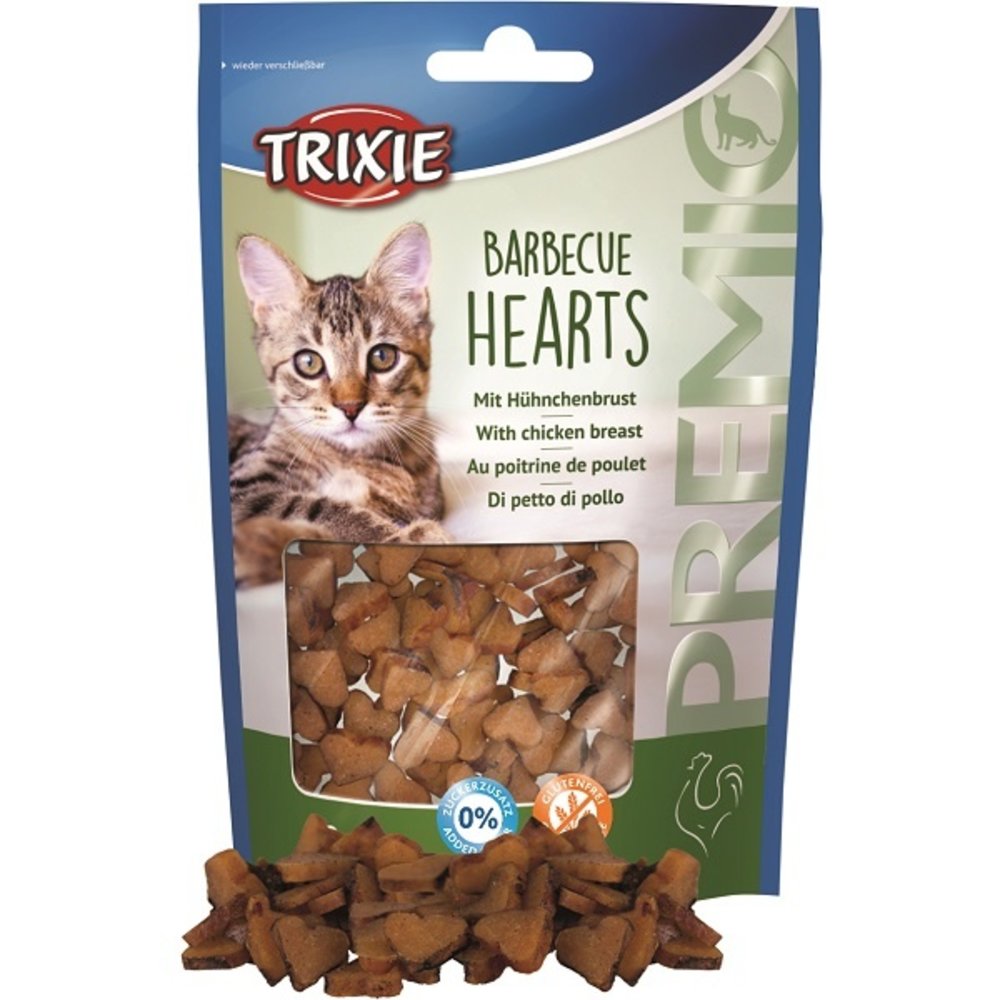 Trixie Kattensnack Premio Barbecue Hearts Trixie Kattensnack Premio Barbecue Hearts
