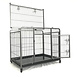 Duvo+ Heavy Duty Hondenbench op Wielen Duvo+ Heavy Duty Hondenbench op Wielen