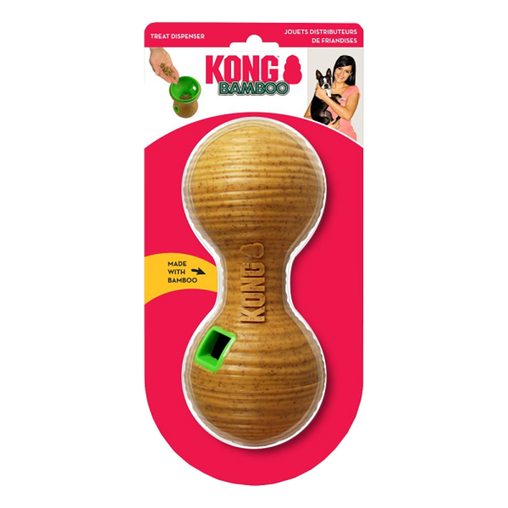 KONG Bamboo Traktatie Dumbbell KONG Bamboo Traktatie Dumbbell