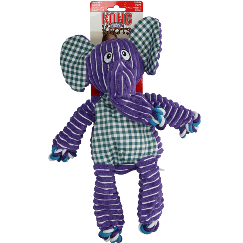 KONG Floppy Knots Olifant
