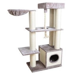 EBI Krabpaal Leicester Maine Coon grijs EBI Krabpaal Leicester Maine Coon grijs