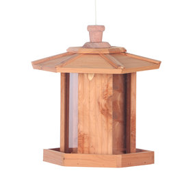 Duvo+ Tuinvogel Voedersilo Cederhout Ica Duvo+ Tuinvogel Voedersilo Cederhout Ica