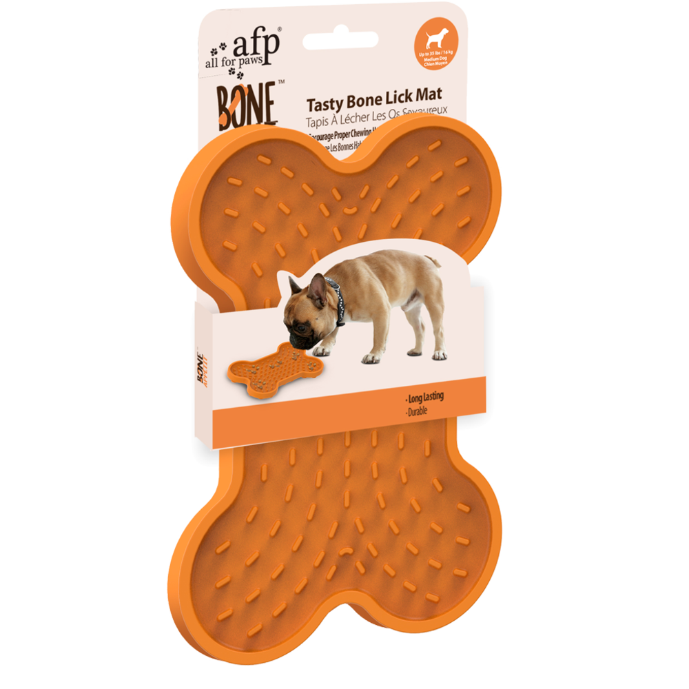 poeder pad Traditie All For Paws Tasty Bone Lick Mat small - Pets Gifts