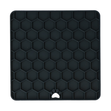 Eat Slow Live Longer Relax Lick Mat grijs