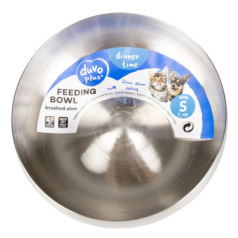 Duvo+ Eetkom Slow Feed Brushed