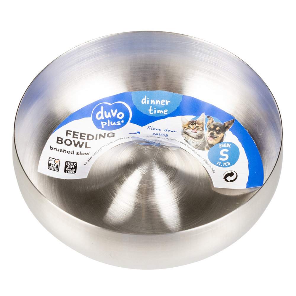 Duvo+ Eetkom Slow Feed Brushed