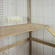 Montana Knaagdierenkooi Happy Home 66B Choco Platinum Oak Montana Knaagdierenkooi Happy Home 66B Choco Platinum Oak