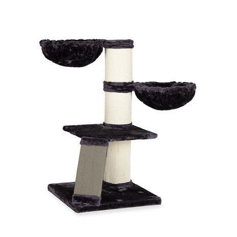 CanadianCat Company Maine Coon Krabpaal Regina antraciet/beige