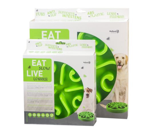 Eat Slow Live Longer Anti Schrokbak Groen