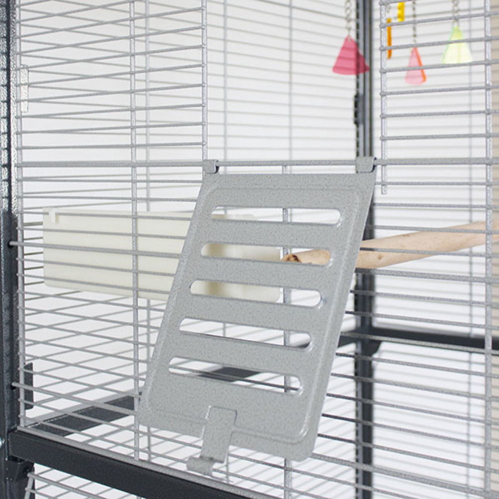 Montana Voliere Villa Casa 60 grijs/wit