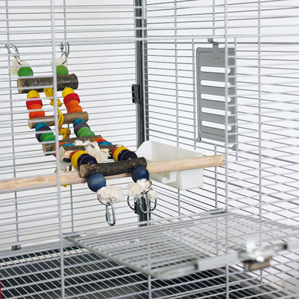 Montana Voliere Villa Casa 60 grijs/wit