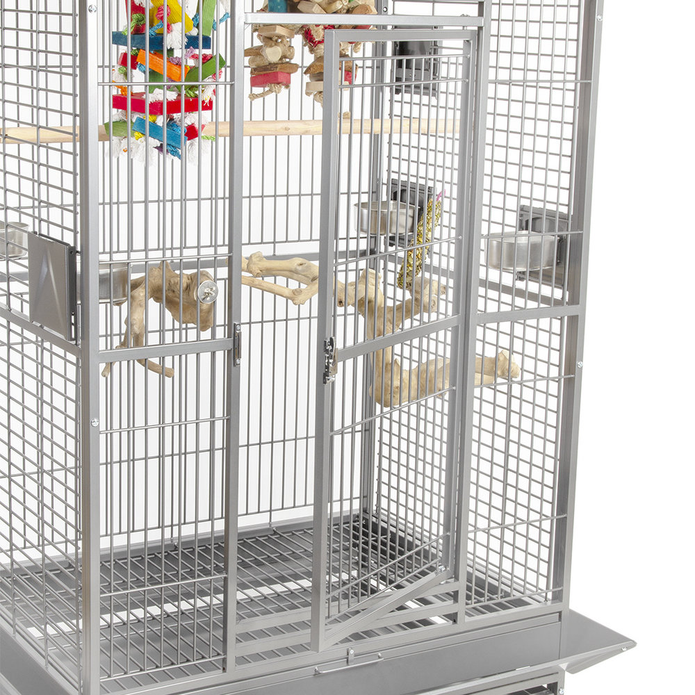 Montana Papegaaienkooi Castell Dome Platinum