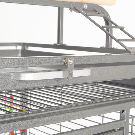 Montana Dwerg Papegaaienkooi Finca II Play platinum